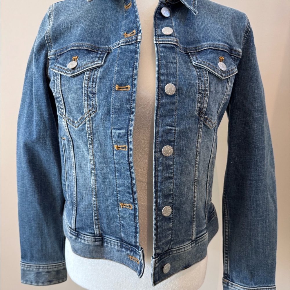 Xs J. Crew Classic Blue Denim Jacket